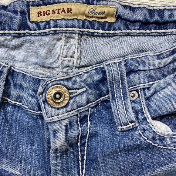 Big Star Sweet Ultra Low Rise Capris - Picture 8 of 12